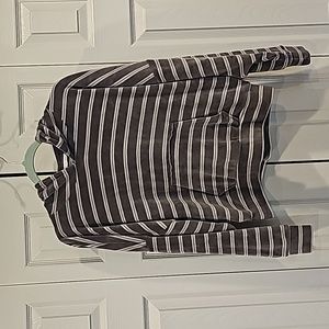 American Eagle velour crop sweatshirt